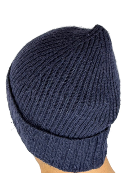 Berretto blu Stone Island