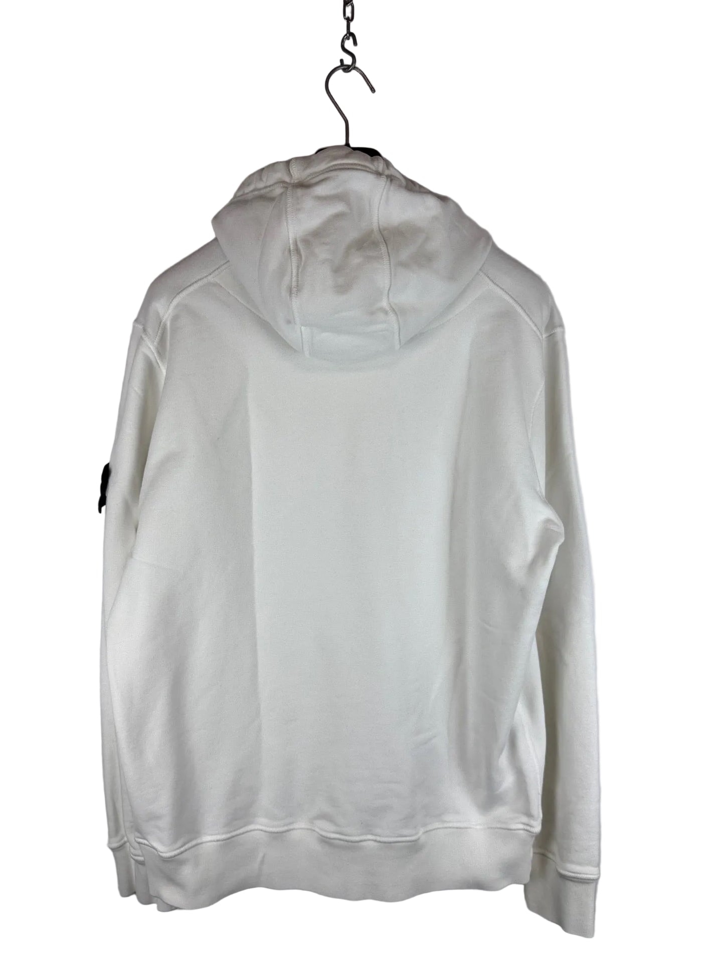 Felpa bianca con cappuccio Stone Island - Taglia XL