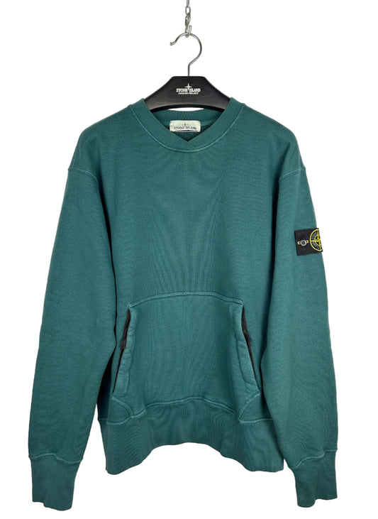 Felpa verde con tasche Stone Island - Taglia L
