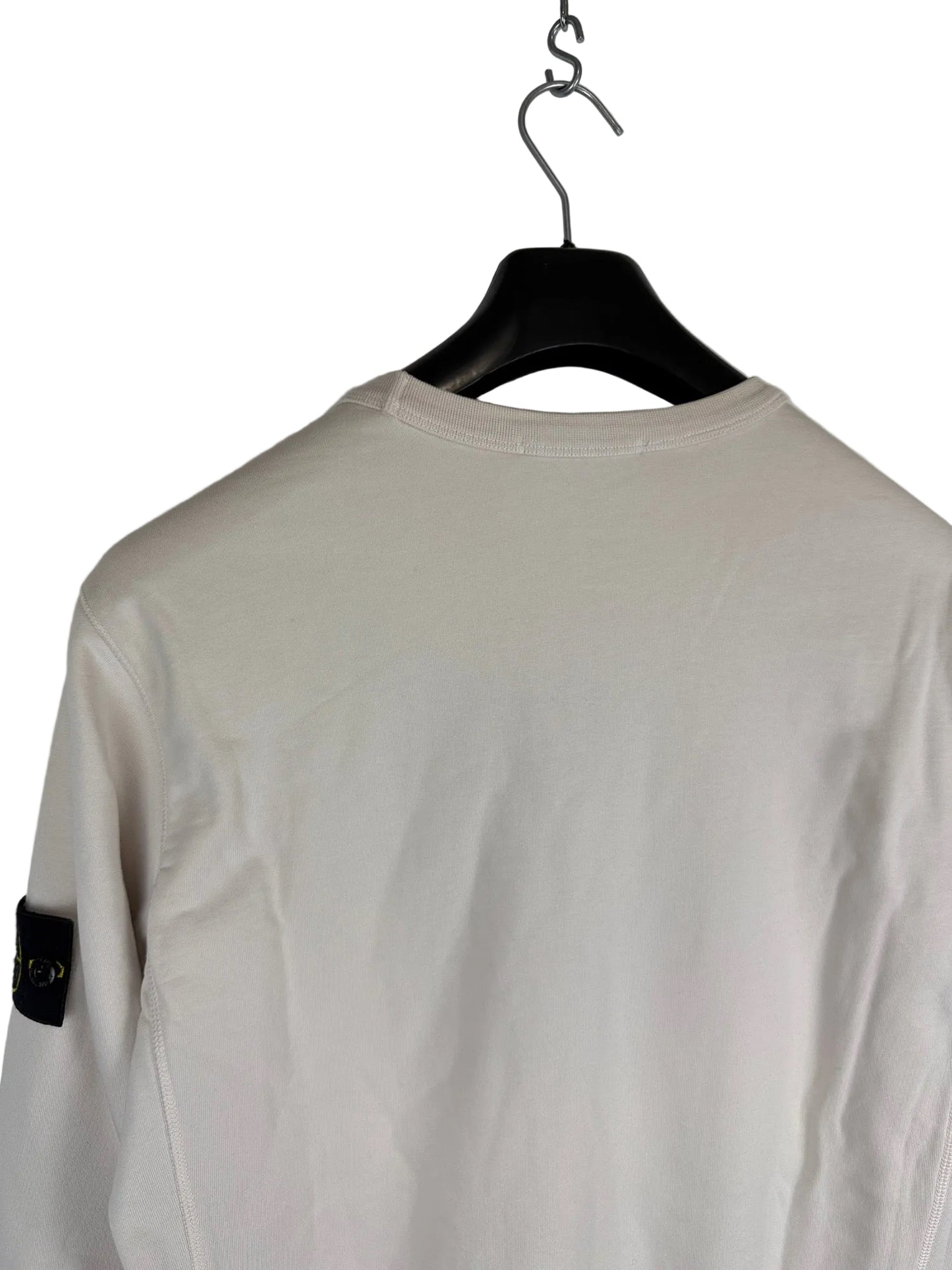 Felpa bianco panna Stone Island - Taglia M