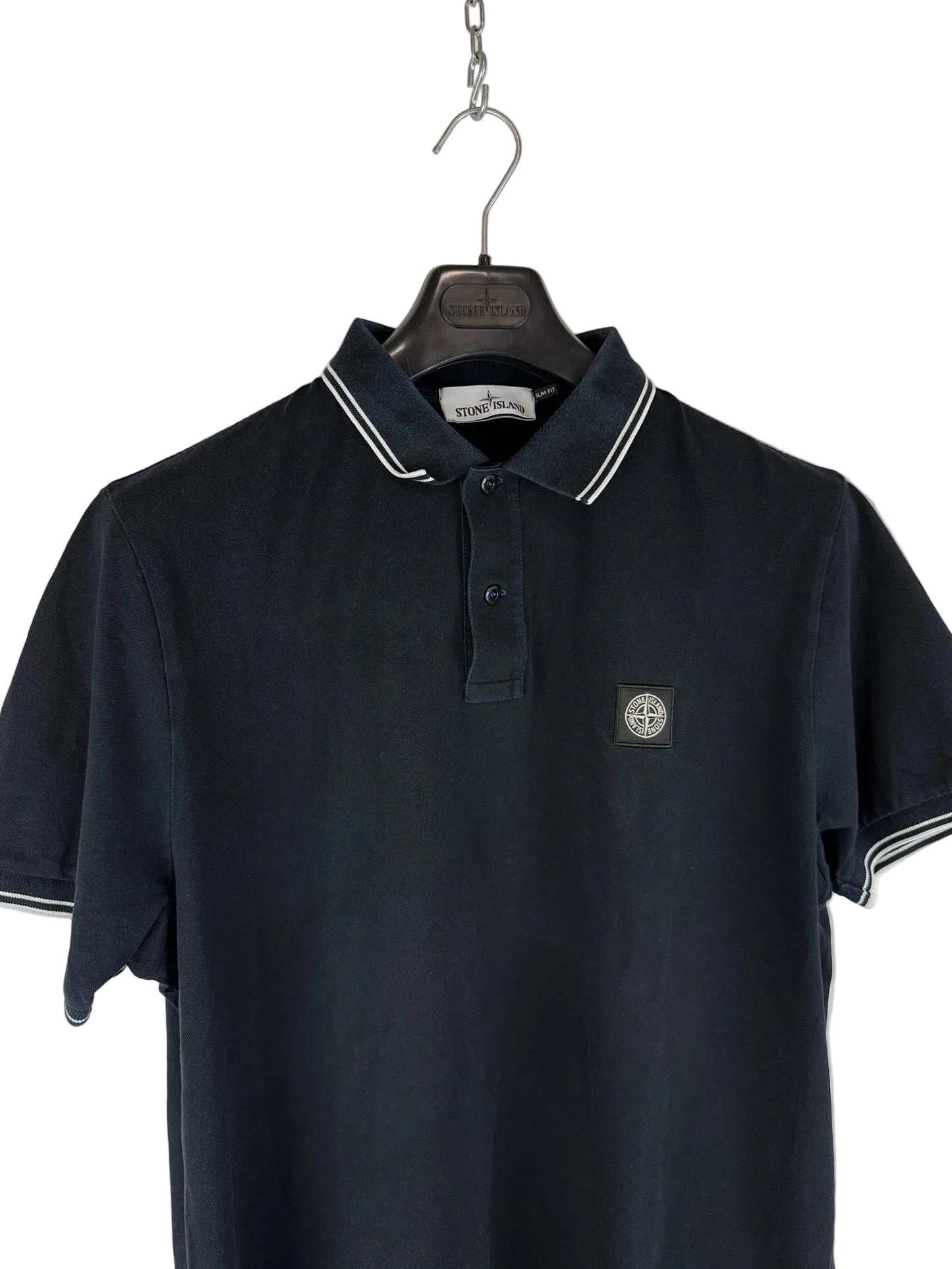 Polo blu Stone Island - Taglia XXL