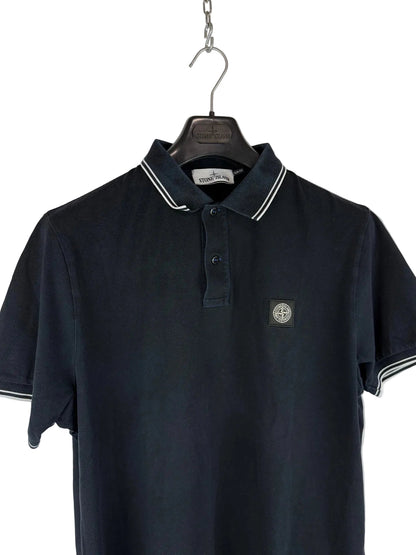 Polo blu Stone Island - Taglia XXL