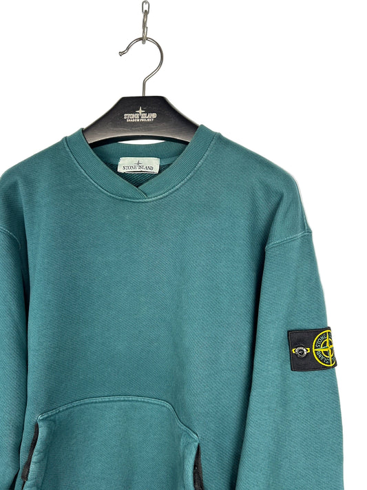 Felpa verde con tasche Stone Island - Taglia L