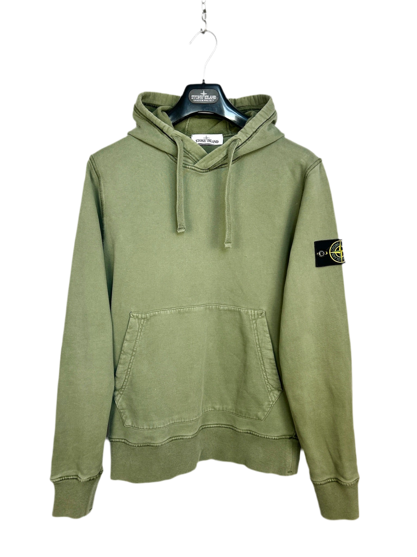 Felpa verde con cappuccio Stone Island - Taglia S