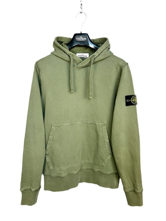 Felpa verde con cappuccio Stone Island - Taglia S