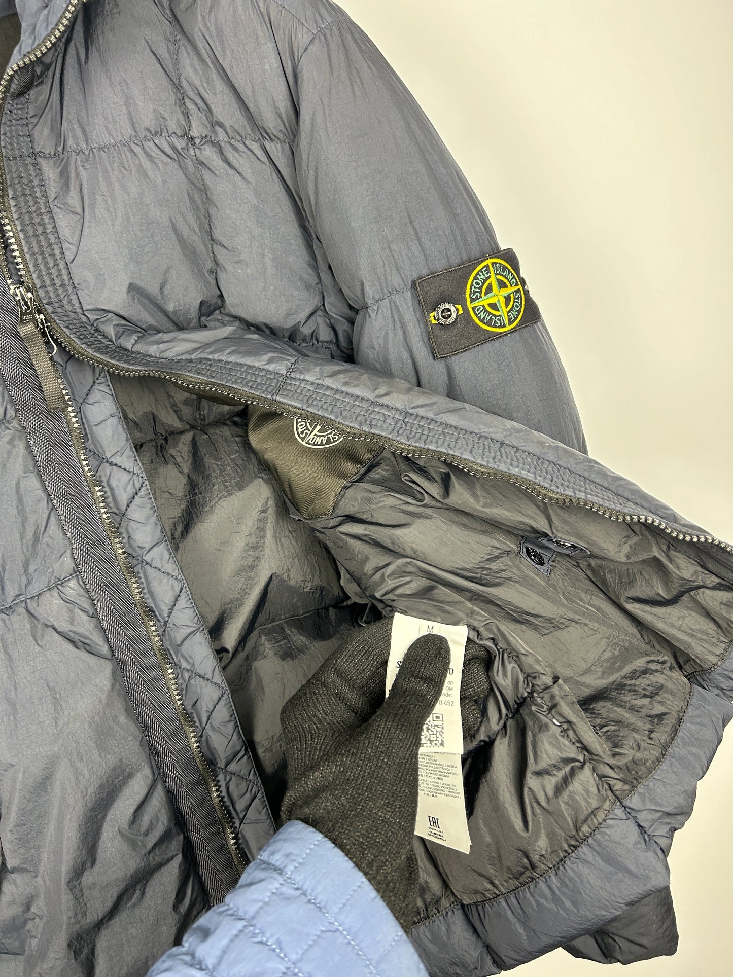 Giacca Garment Dyed Crinkle Reps NY Down Stone Island - Taglia M