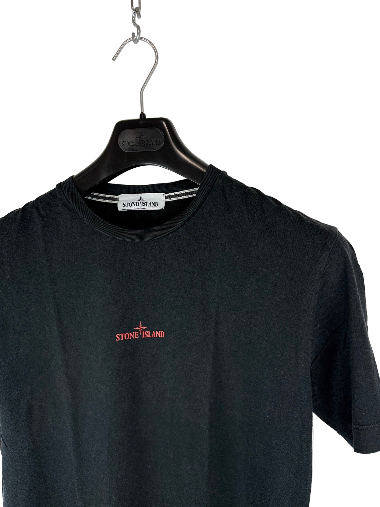 T-shirt nera Stone Island - Taglia S