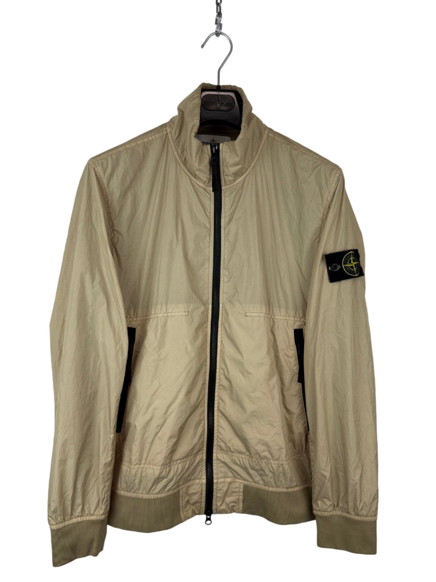 Giacca beige Garment Dyed Crinkle Reps NY Stone Island - Taglia S
