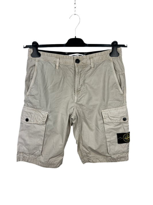 Pantaloncini cargo grigi Stone Island - Taglia W31