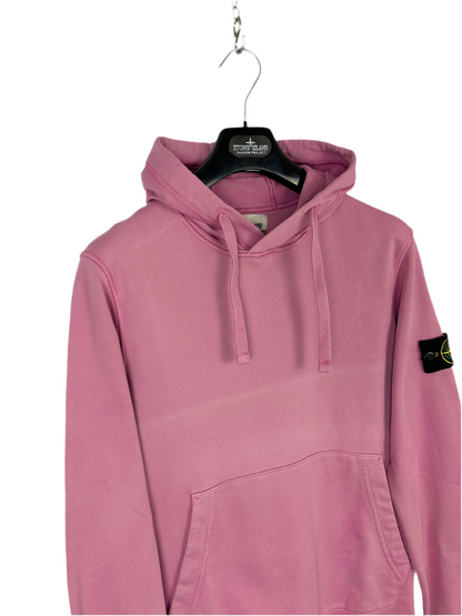 Felpa con cappuccio rosa Stone Island - Taglia S