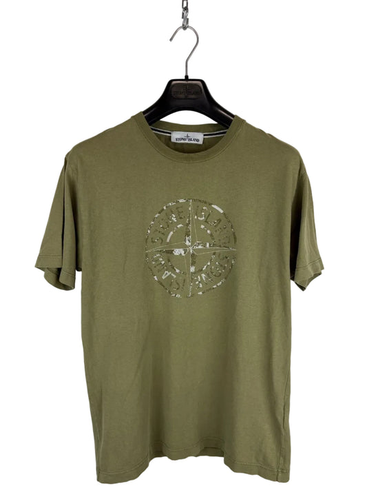 T-shirt verde Stone Island - Taglia M