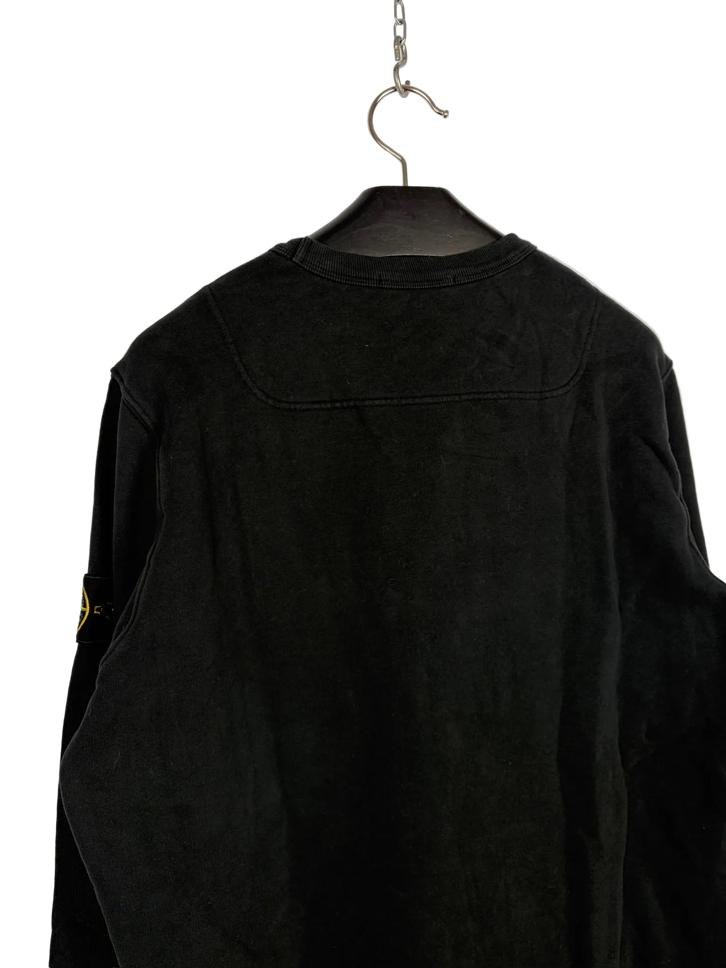 Felpa nera Stone Island - Taglia L