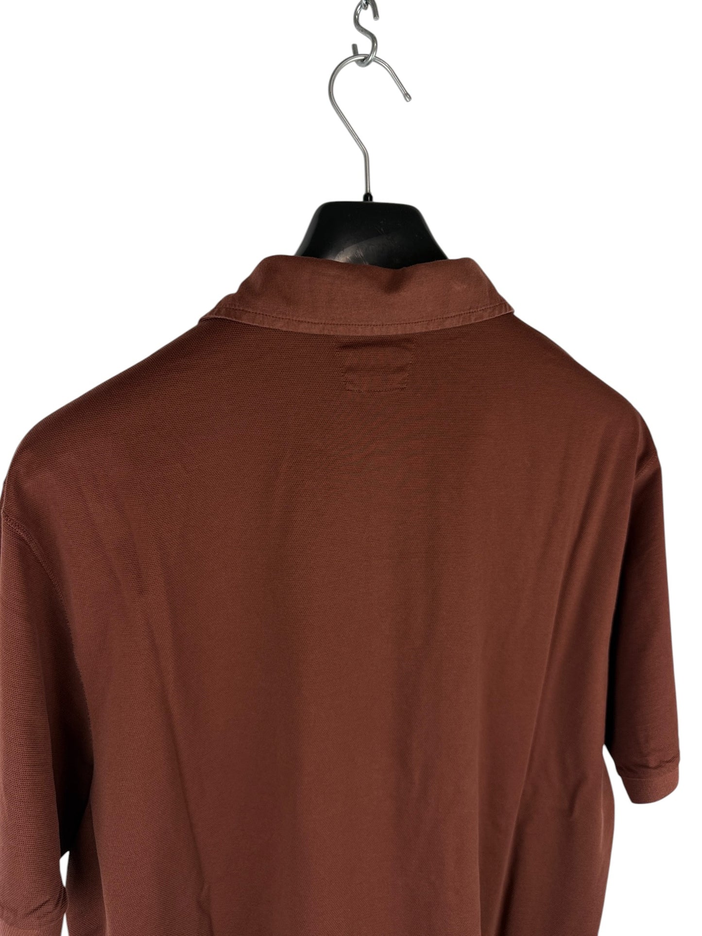 Polo marrone C.P. Company (nuova con cartellino) - Taglia XL