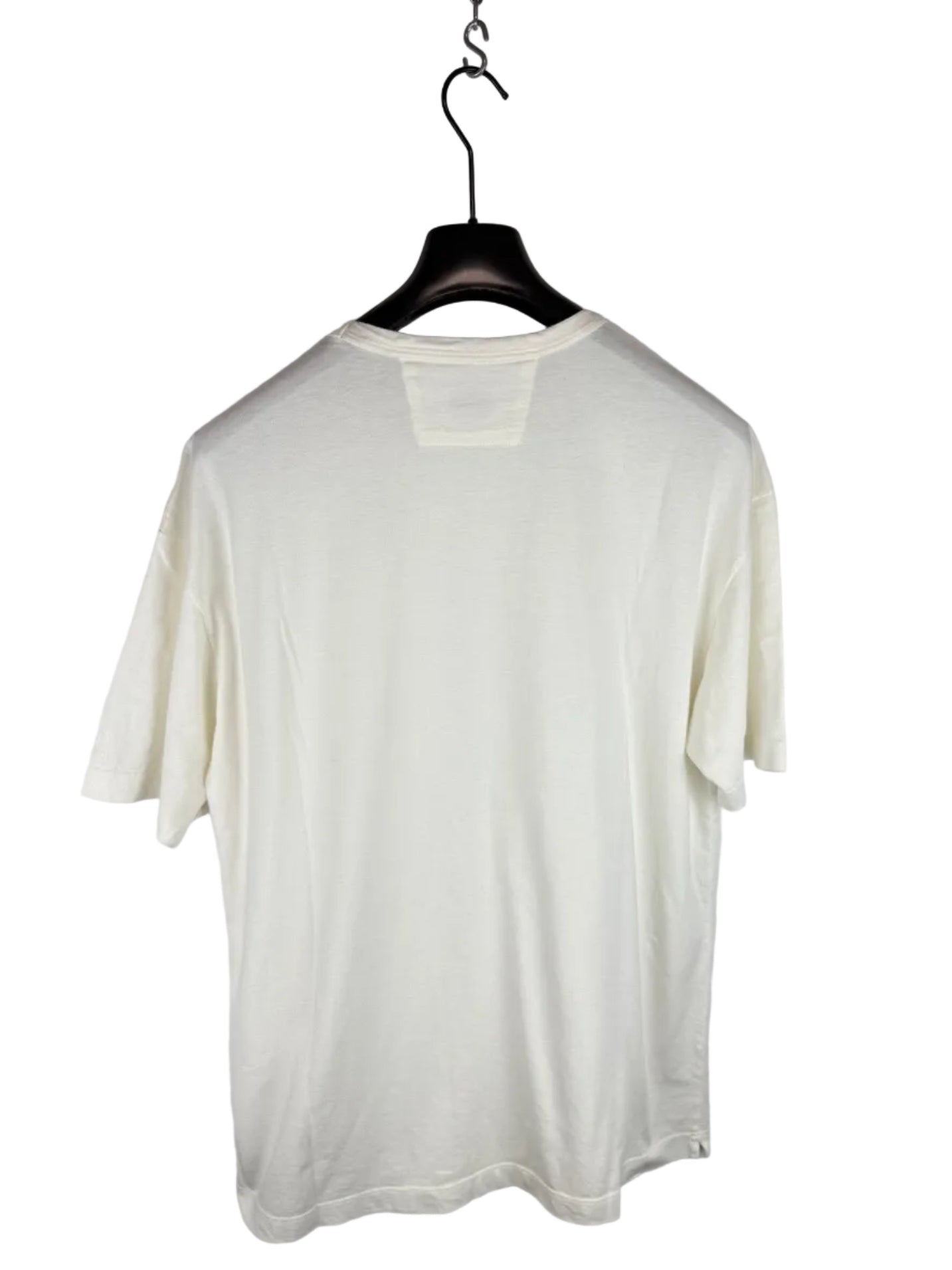 T-shirt bianca con taschino sul petto C.P. Company (nuova con cartellino) - Taglia L