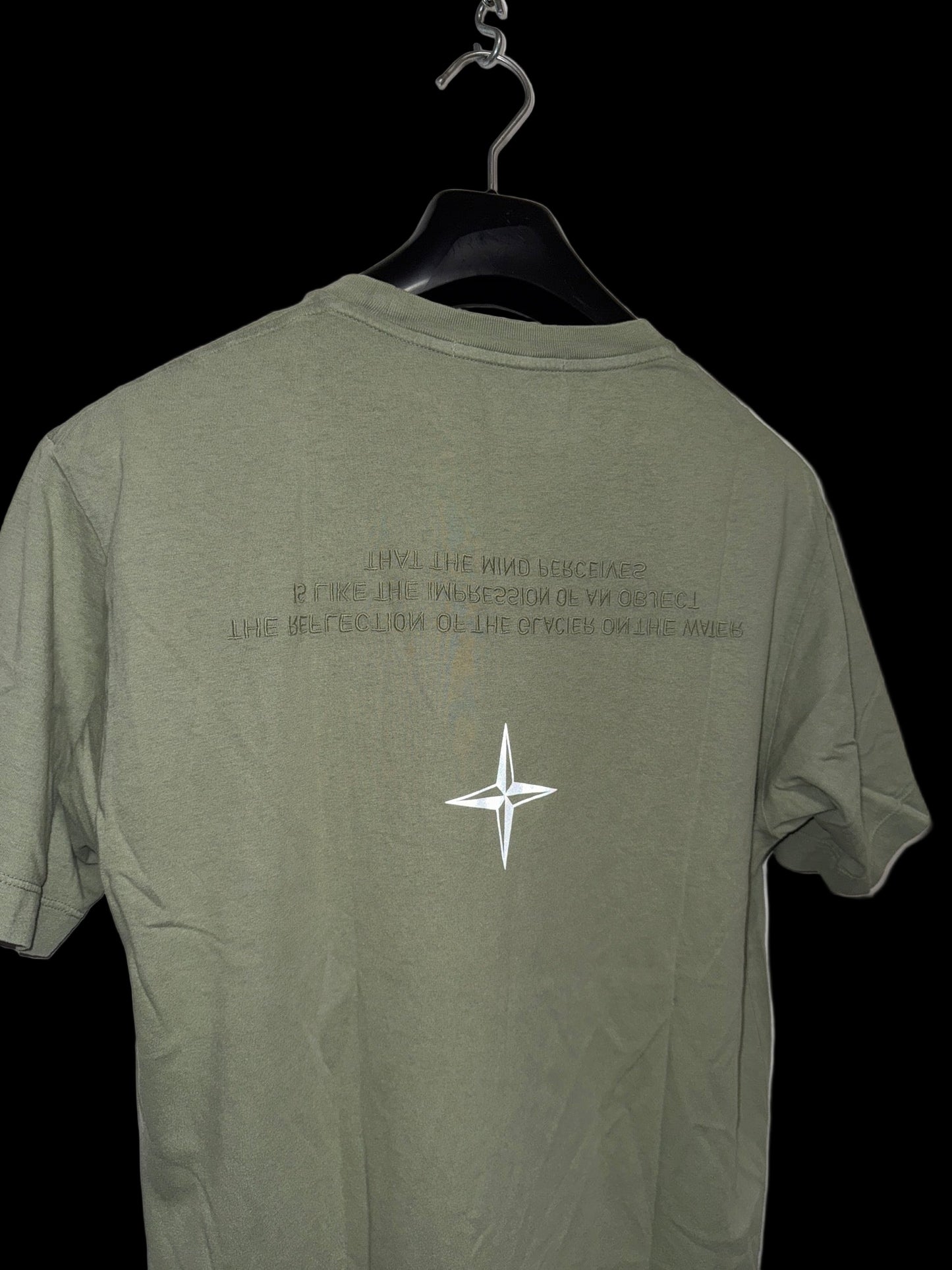 T-shirt verde reflective Stone Island - Taglia S