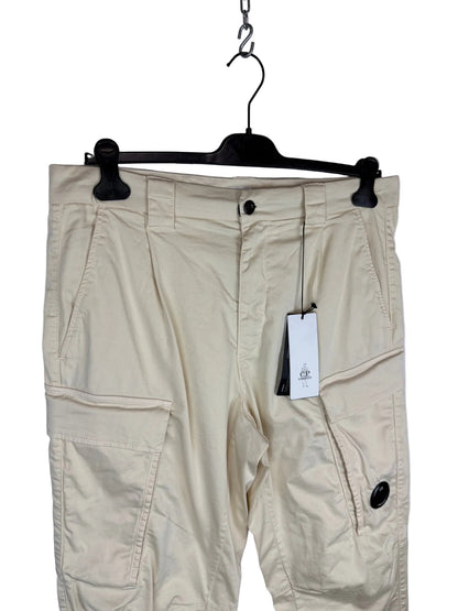 Pantaloni cargo bianco-panna C.P. Company (nuovi con cartellino) - Taglia W32