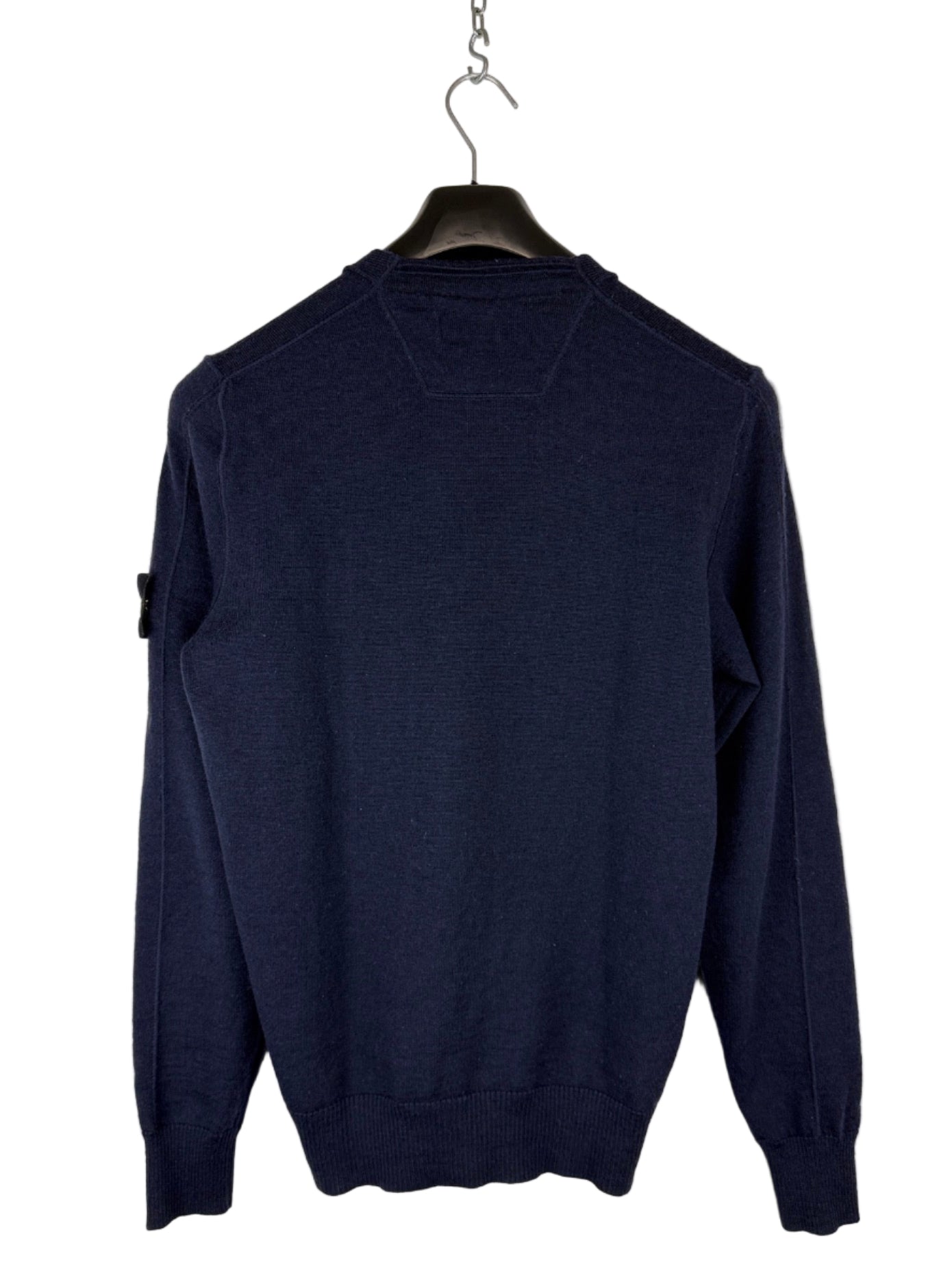 Maglione blu navy in lana Stone Island - Taglia M