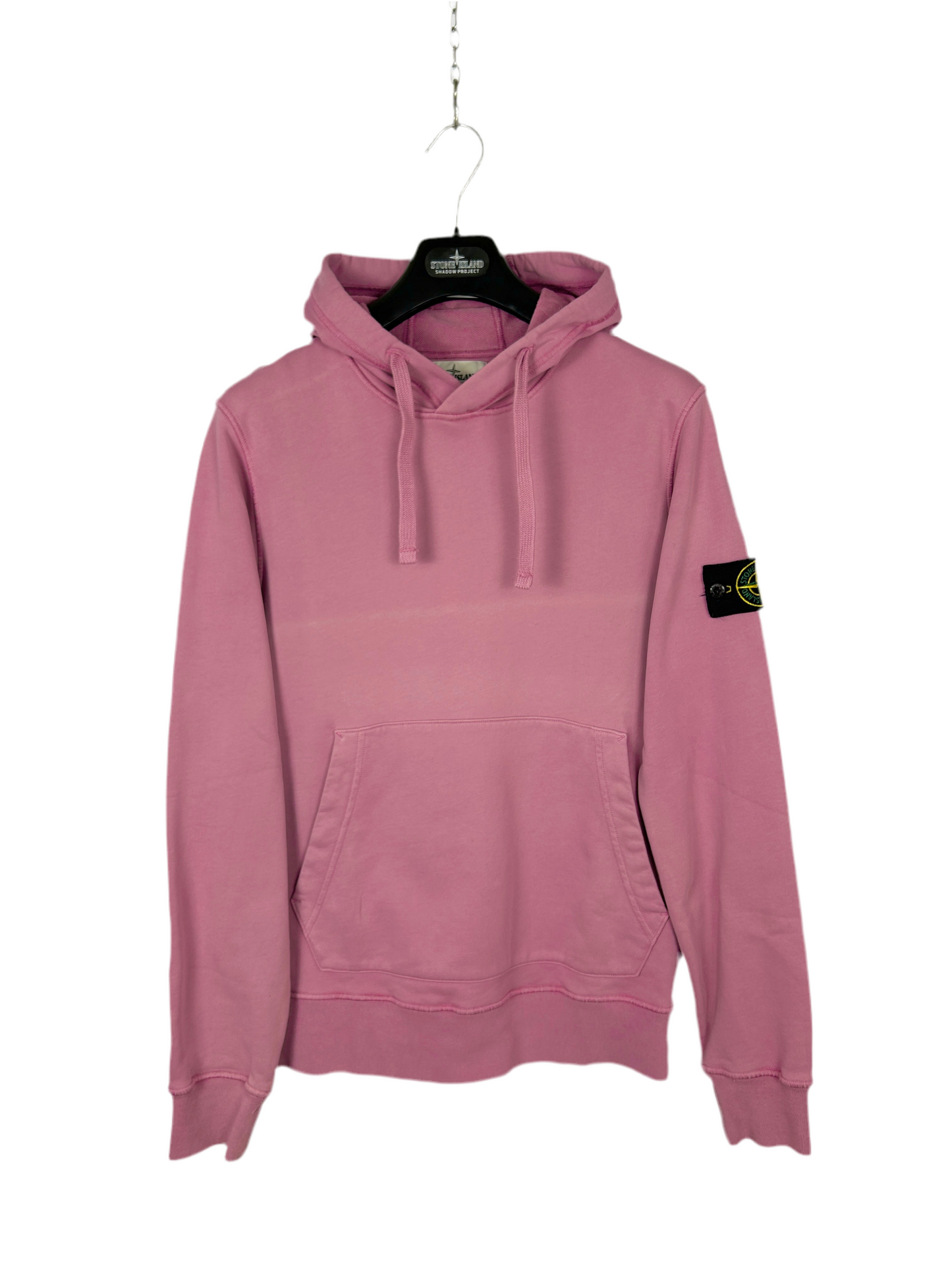 Felpa con cappuccio rosa Stone Island - Taglia S