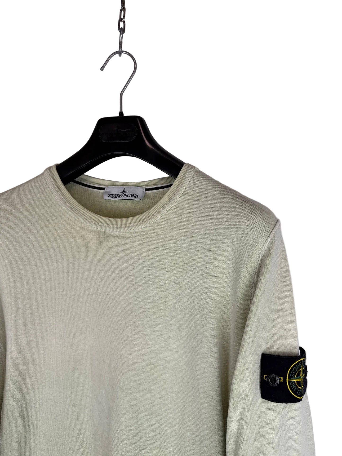 Felpa verde salvia Stone Island - Taglia S