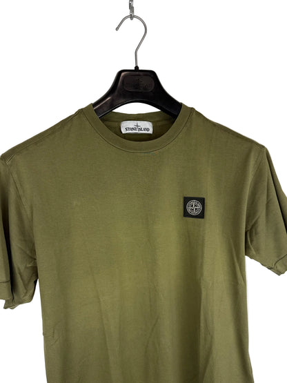 T-shirt verde oliva Stone Island - Taglia S - foto 3