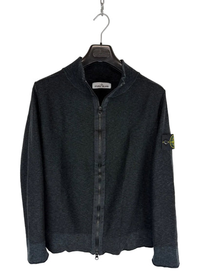 Maglione nero con zip Stone Island - Taglia S