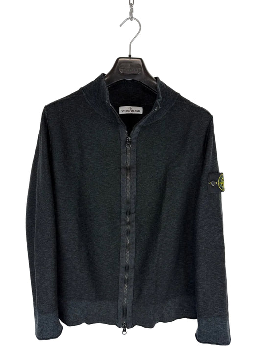 Maglione nero con zip Stone Island - Taglia S