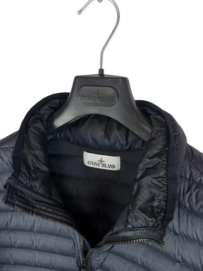 Giacca blu Loom Woven Chambers R-Nylon Down-TC Stone Island - Taglia XL