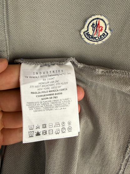 Polo grigia Moncler - Taglia L