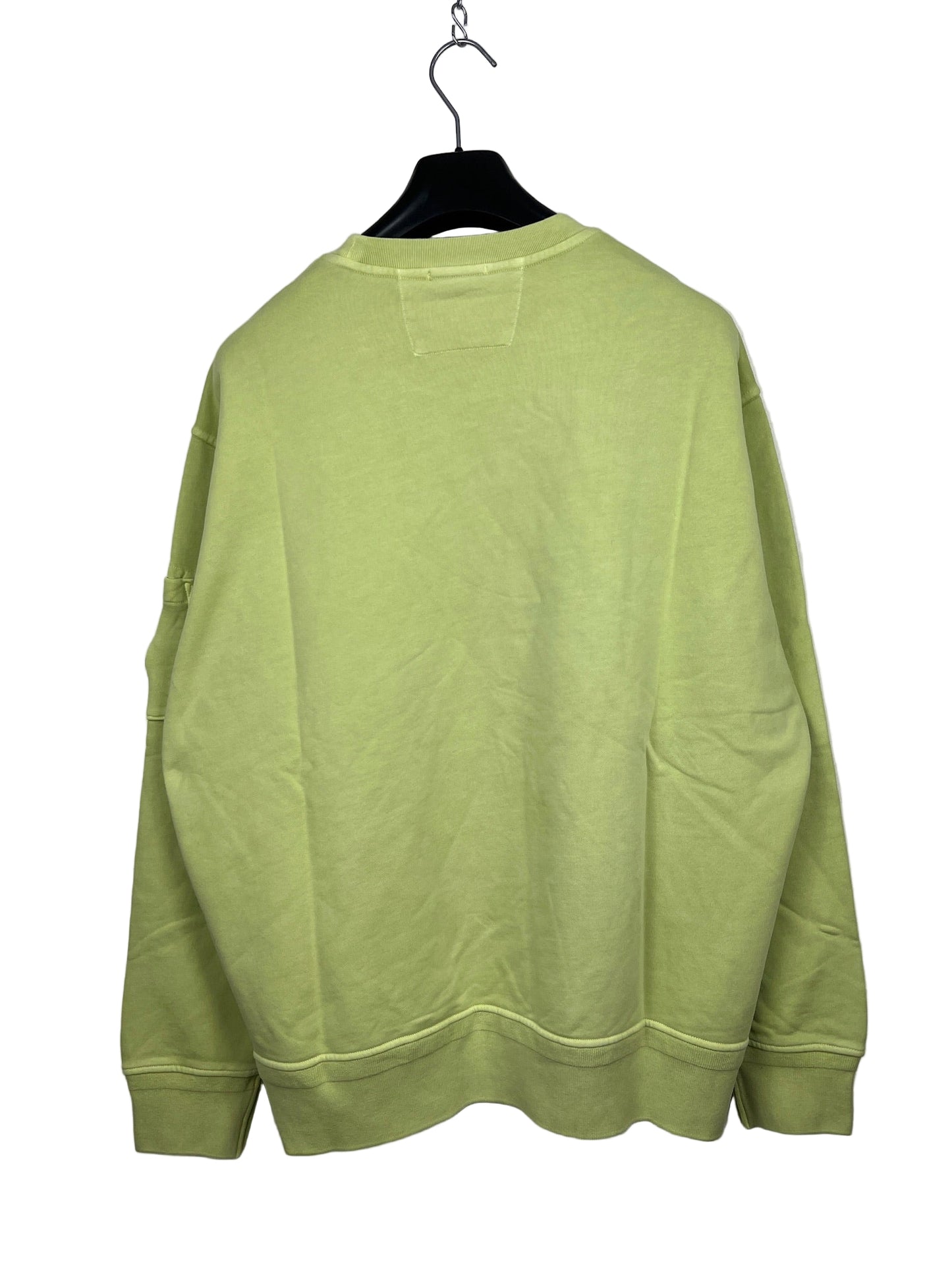 Felpa verde lime C.P. Company (nuova con cartellino) - Taglia XL