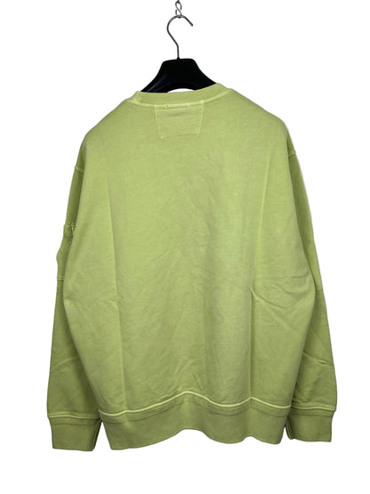 Felpa verde lime C.P. Company (nuova con cartellino) - Taglia XL