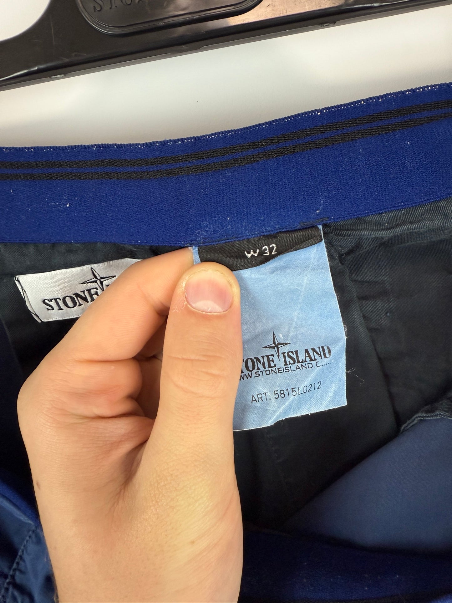 Pantaloncini cargo blu Stone Island - Taglia W32