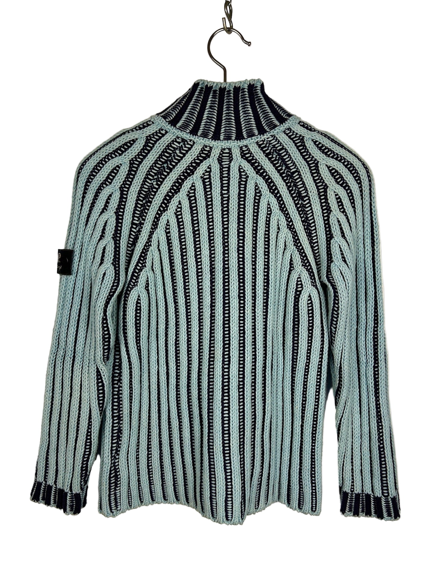 Maglione azzurro con zip C.P. Company - Taglia Junior (10 anni, 140cm)