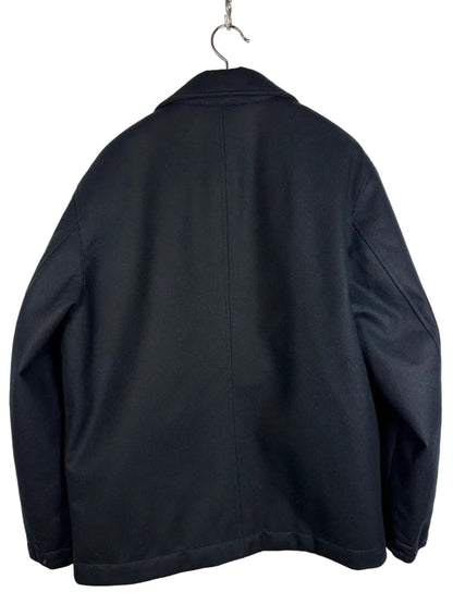 Giacca blu navy Ghost Piece Performance Flannel Capo Campionario Stone Island (nuova con cartellino) - Taglia L
