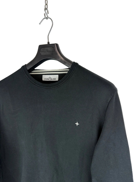 Felpa nera Stellina Stone Island - Taglia M
