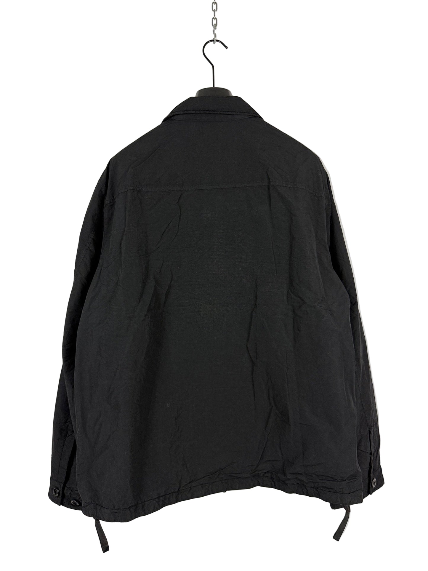 Giacca Flatt Nylon nera in Primaloft C.P. Company (nuova con cartellino) - Taglia L