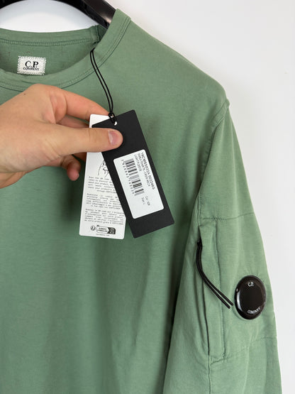 Felpa verde C.P. Company (nuova con cartellino) - Taglia L