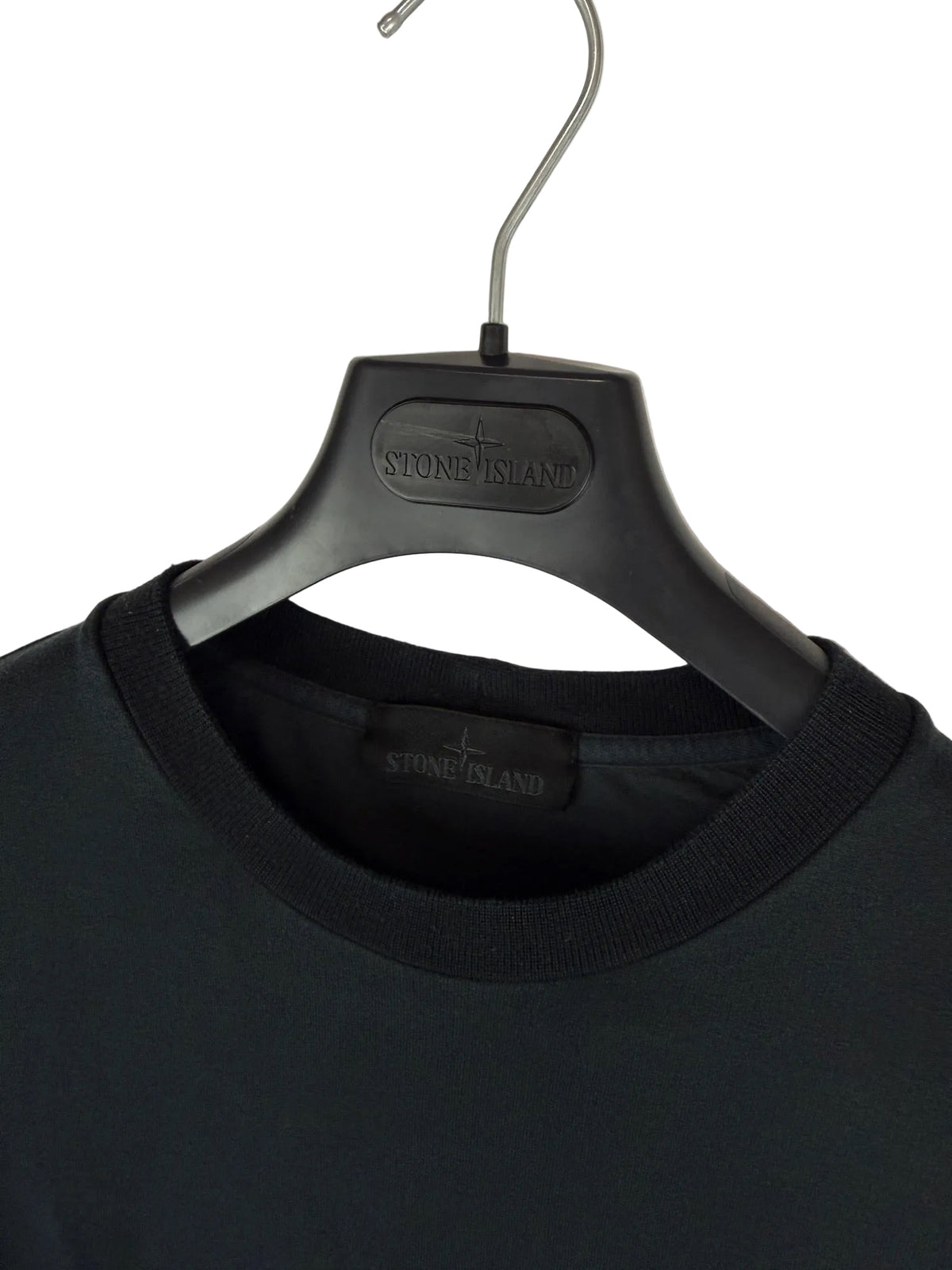 Felpa nera Ghost Stone Island - Taglia S