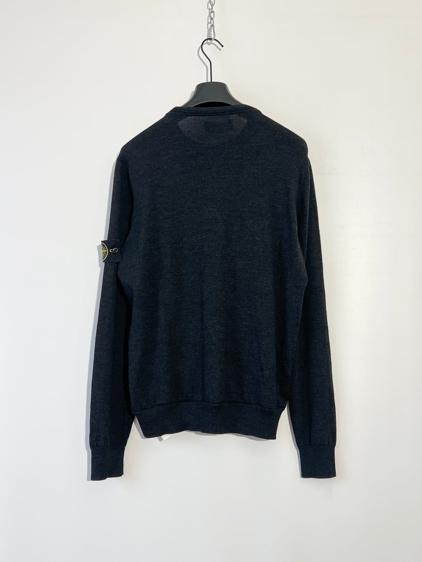 Maglione grigio antracite Stone Island - Taglia L