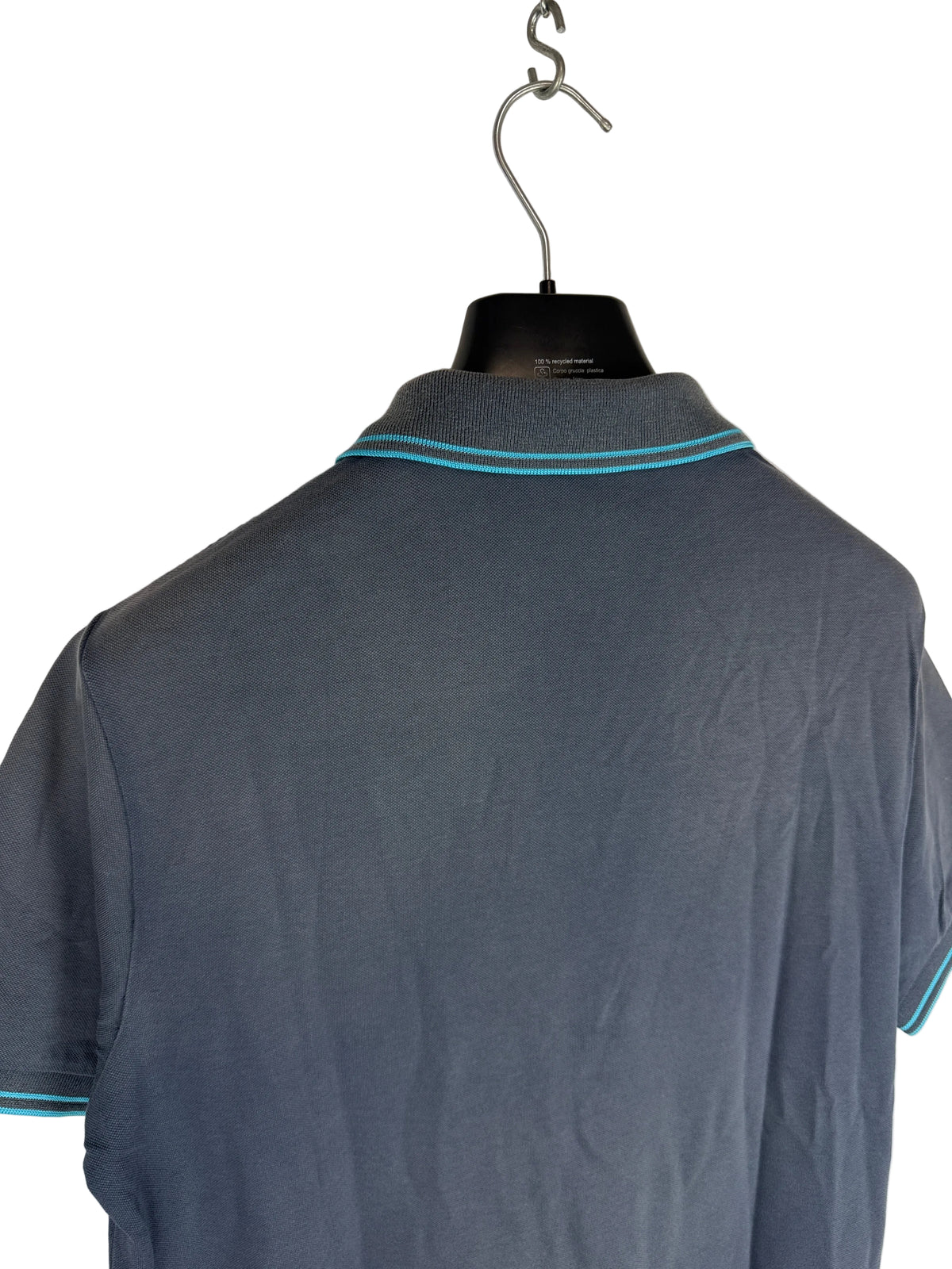 Polo blu Stone Island - Taglia L - foto 6