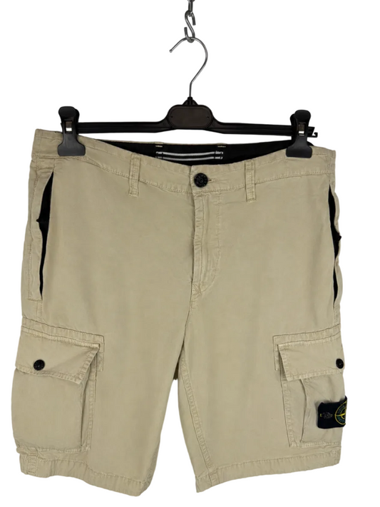 Pantaloncini cargo beige Stone Island - Taglia W33