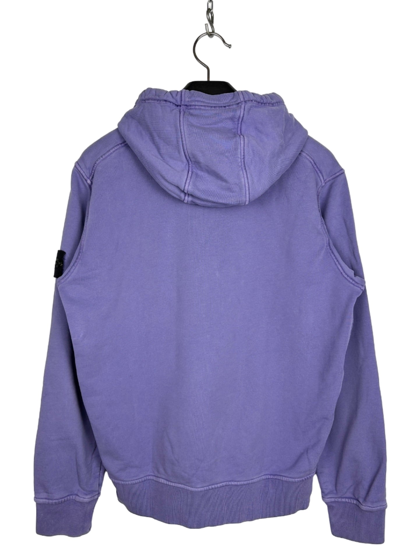 Felpa lilla con cappuccio Stone Island - Taglia M