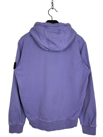 Felpa lilla con cappuccio Stone Island - Taglia M