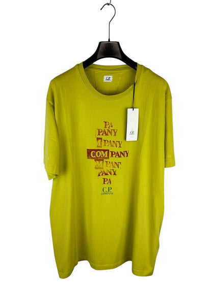 T-shirt verde C.P. Company (nuova con cartellino) - Taglia XXL