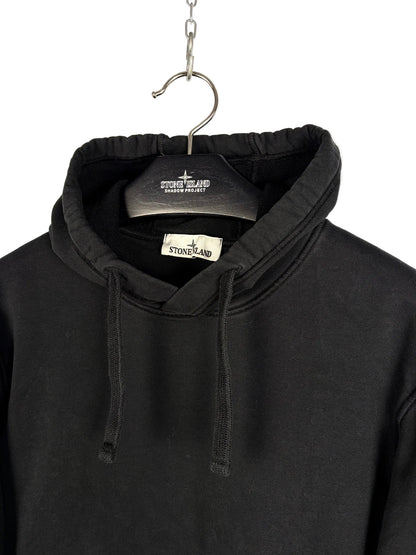 Felpa nera con cappuccio Stone Island 2025 - Taglia L