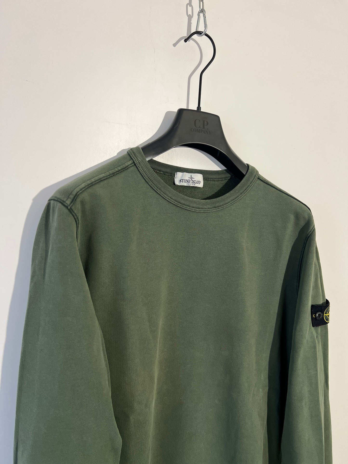 Felpa verde Stone Island - Taglia Junior 14 anni