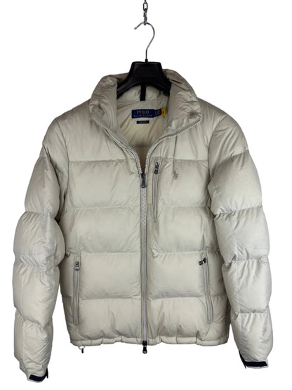 Polo Ralph Lauren Gorham Cream-White Puffer Jacket - Size S