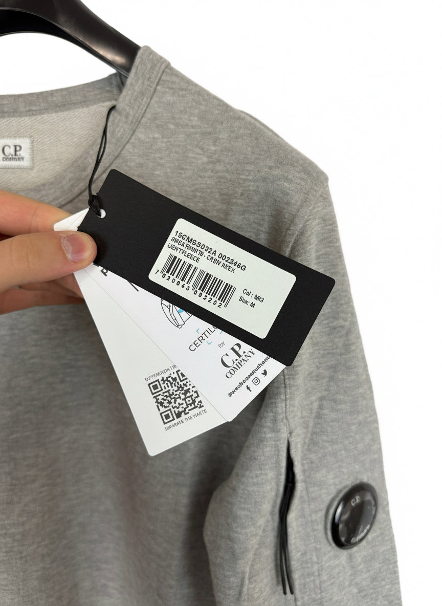 Felpa grigia C.P. Company (nuova con cartellino) - Taglia M