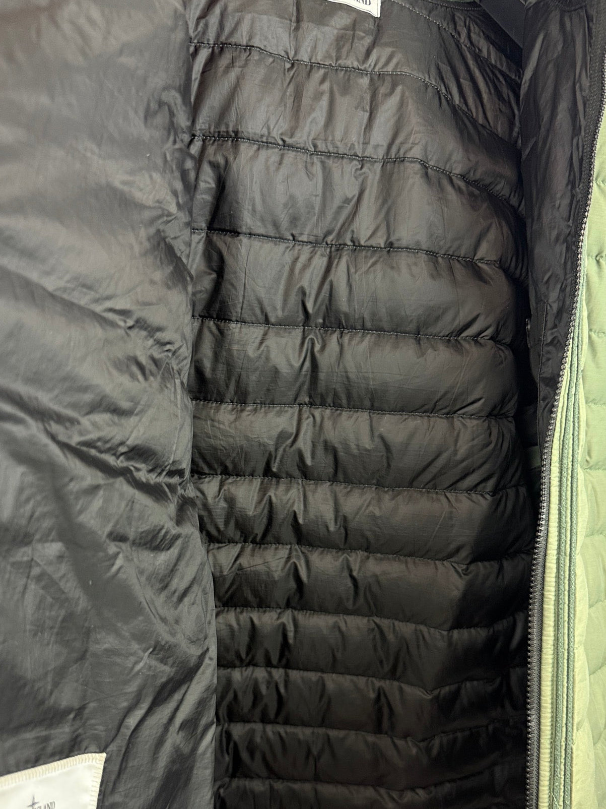 Giacca verde 0-Cotton / R-Nylon Tela Stone Island - Taglia 3XL