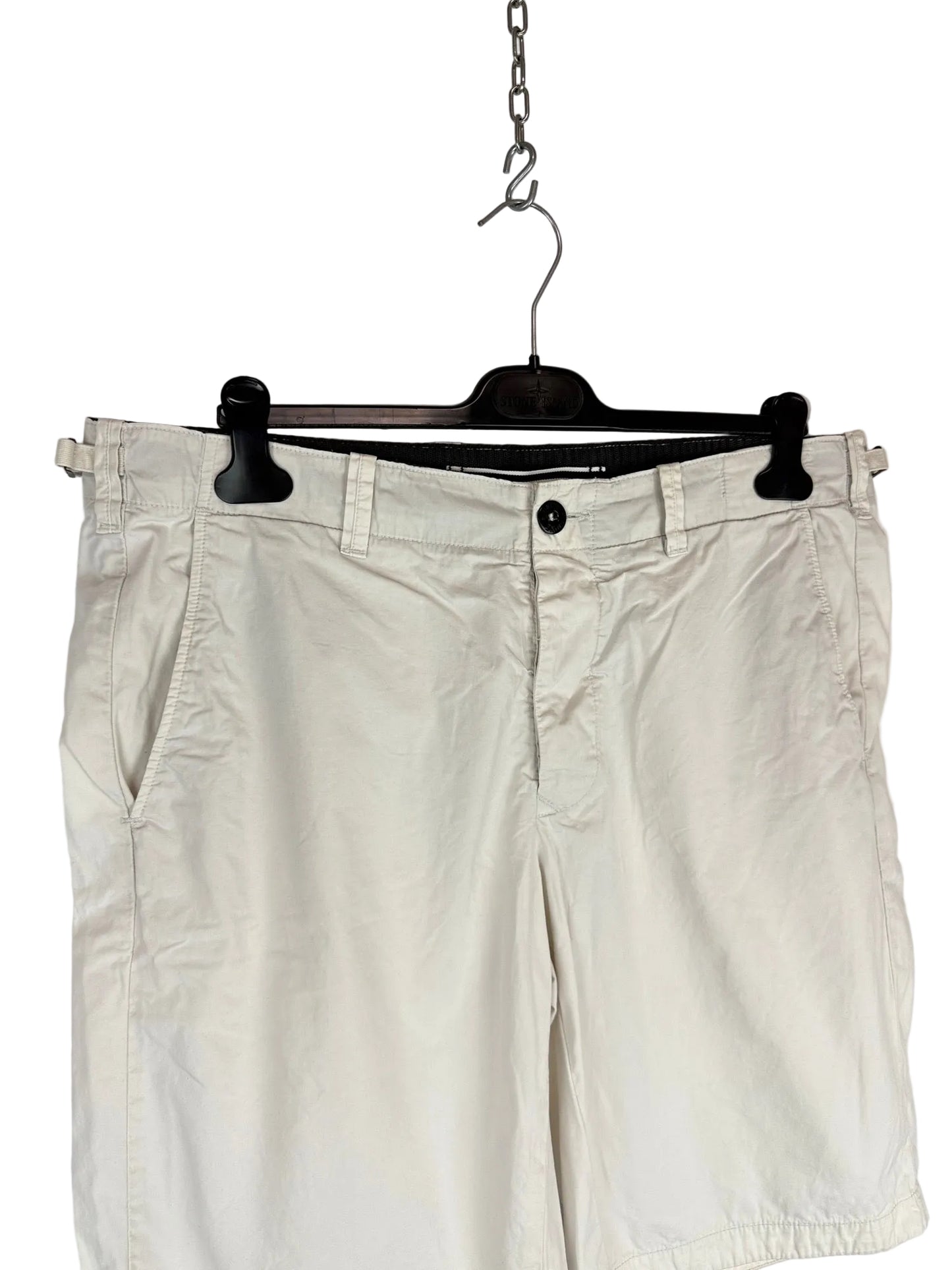 Pantaloncini cargo bianchi Stone Island - Taglia W36