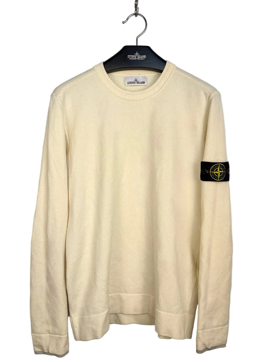 Maglione bianco-panna Stone Island - Taglia L